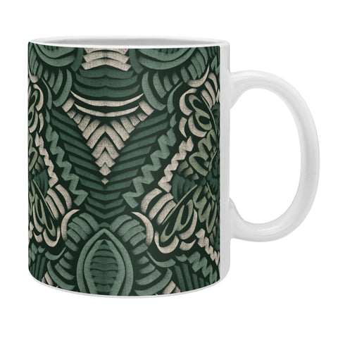 Marta Barragan Camarasa Intricate Forest Mosaic Coffee Mug