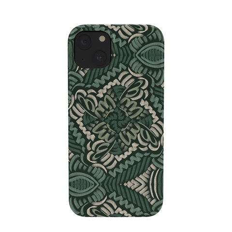 Marta Barragan Camarasa Intricate Forest Mosaic Phone Case