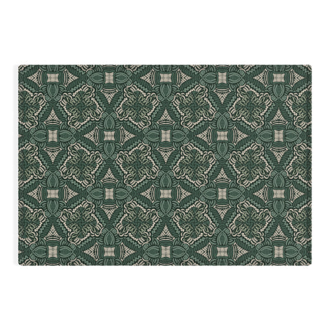 Marta Barragan Camarasa Intricate Forest Mosaic Outdoor Rug