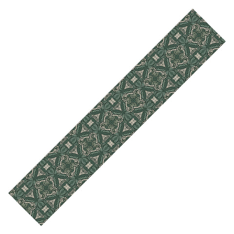 Marta Barragan Camarasa Intricate Forest Mosaic Table Runner
