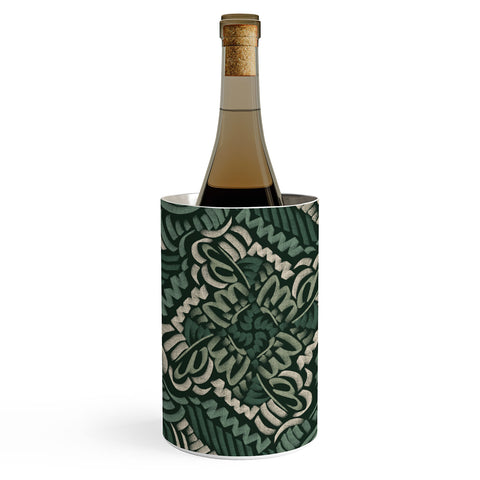 Marta Barragan Camarasa Intricate Forest Mosaic Wine Chiller