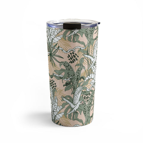 Marta Barragan Camarasa Jungle drawing Travel Mug