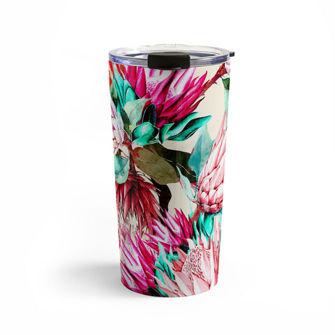 Marta Barragan Camarasa King proteas bloom 02 Travel Mug