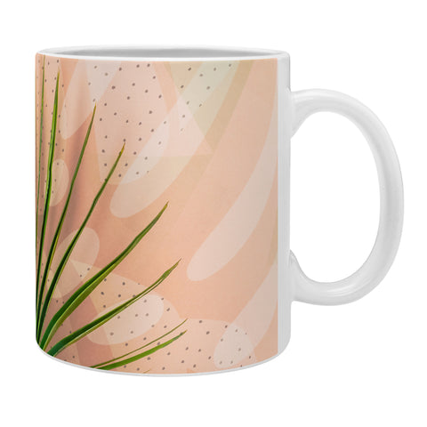Marta Barragan Camarasa Leaf tropical pastel Coffee Mug