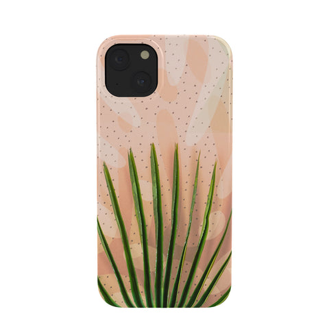 Marta Barragan Camarasa Leaf tropical pastel Phone Case
