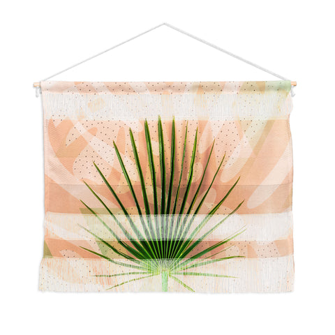 Marta Barragan Camarasa Leaf tropical pastel Wall Hanging Landscape