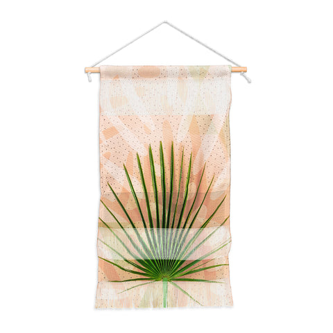 Marta Barragan Camarasa Leaf tropical pastel Wall Hanging Portrait