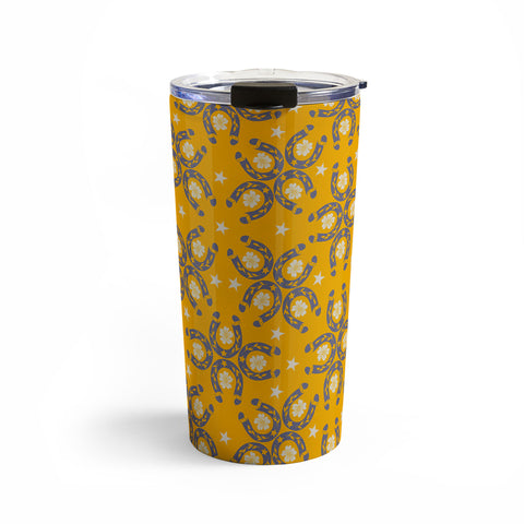 Marta Barragan Camarasa Lucky horseshoes Travel Mug