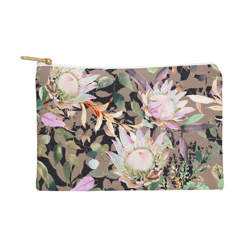 Marta Barragan Camarasa Lush bohemian proteas S Pouch