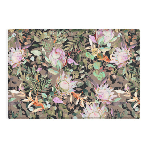 Marta Barragan Camarasa Lush bohemian proteas S Outdoor Rug