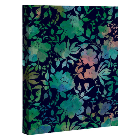 Marta Barragan Camarasa Lush Evening Botanicals Art Canvas