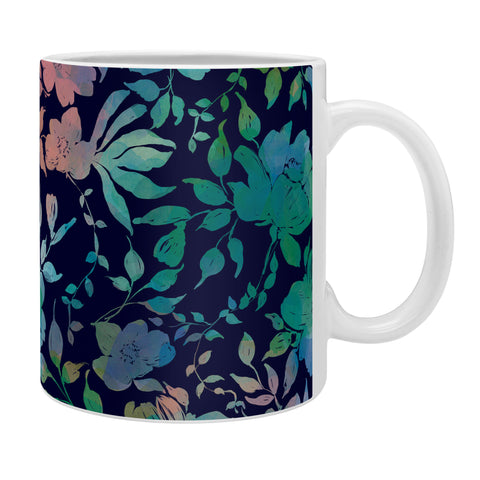 Marta Barragan Camarasa Lush Evening Botanicals Coffee Mug