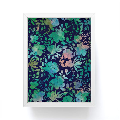 Marta Barragan Camarasa Lush Evening Botanicals Framed Mini Art Print