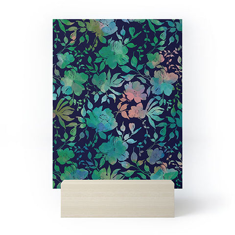 Marta Barragan Camarasa Lush Evening Botanicals Mini Art Print