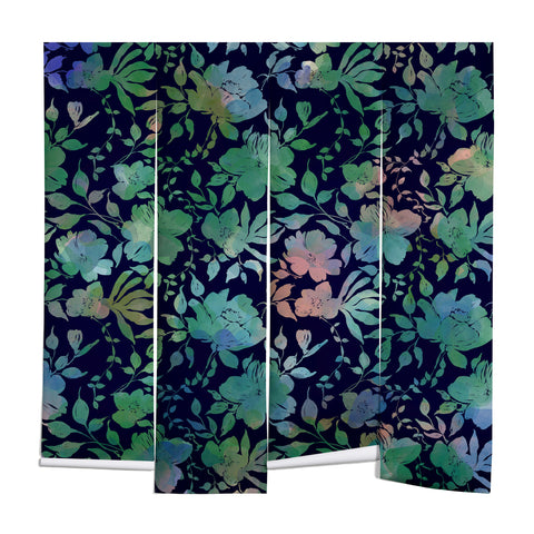 Marta Barragan Camarasa Lush Evening Botanicals Wall Mural