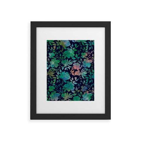 Marta Barragan Camarasa Lush Evening Botanicals Framed Art Print