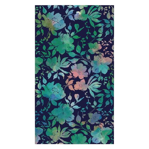 Marta Barragan Camarasa Lush Evening Botanicals Tablecloth