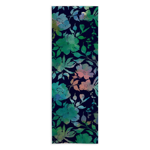 Marta Barragan Camarasa Lush Evening Botanicals Yoga Towel