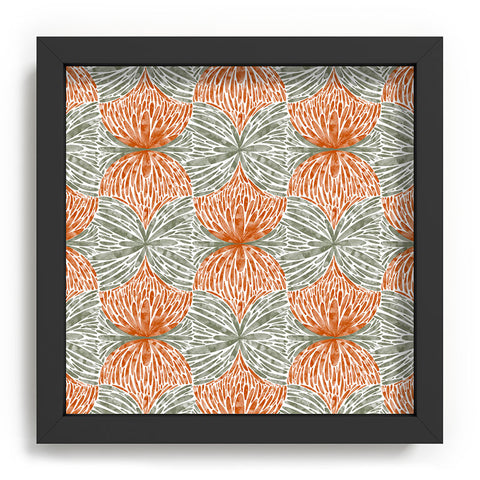 Marta Barragan Camarasa Lush Foliage Rhapsody Recessed Framing Square