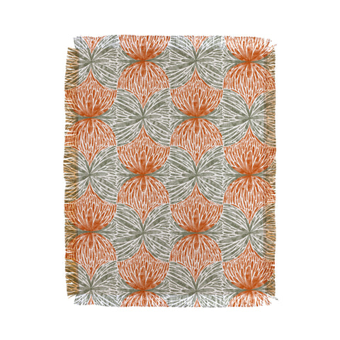 Marta Barragan Camarasa Lush Foliage Rhapsody Throw Blanket