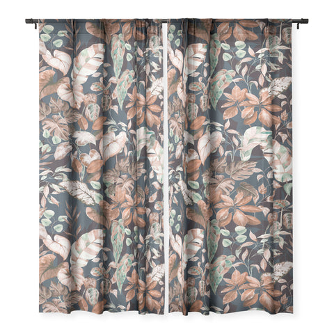 Marta Barragan Camarasa Lush vintage dark jungle II Sheer Non Repeat