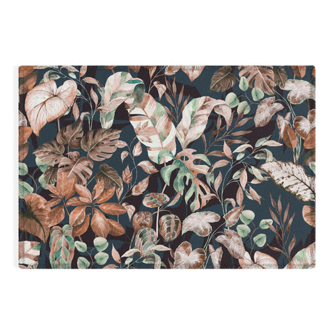 Marta Barragan Camarasa Lush vintage dark jungle II Outdoor Rug
