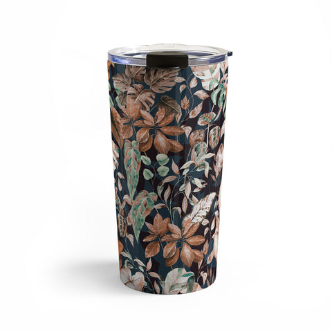 Marta Barragan Camarasa Lush vintage dark jungle II Travel Mug