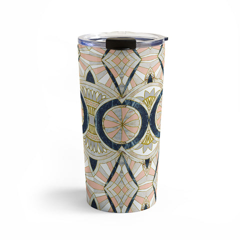 Marta Barragan Camarasa Marble mosaic pattern Travel Mug