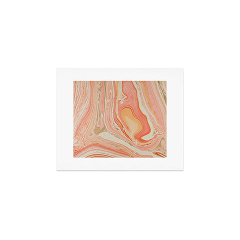 Marta Barragan Camarasa Marbled paper Art Print