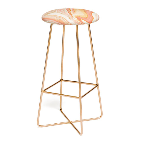 Marta Barragan Camarasa Marbled paper Bar Stool