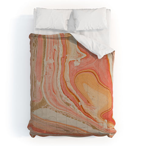 Marta Barragan Camarasa Marbled paper Comforter