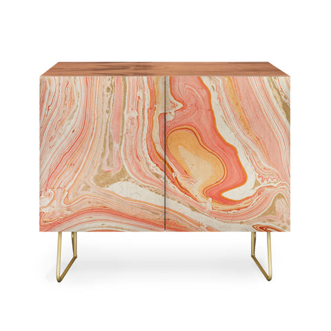 Marta Barragan Camarasa Marbled paper Credenza
