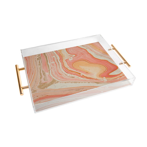 Marta Barragan Camarasa Marbled paper Acrylic Tray