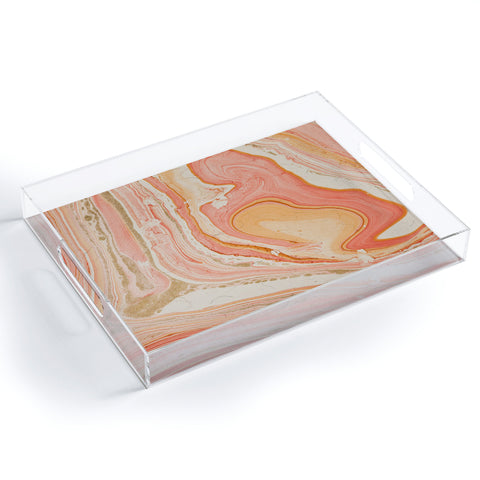 Marta Barragan Camarasa Marbled paper Acrylic Tray