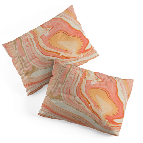 Marta Barragan Camarasa Marbled paper Pillow Shams