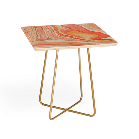 Marta Barragan Camarasa Marbled paper Side Table