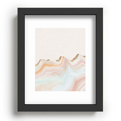 Marta Barragan Camarasa Marbling Mountains Recessed Framing Rectangle