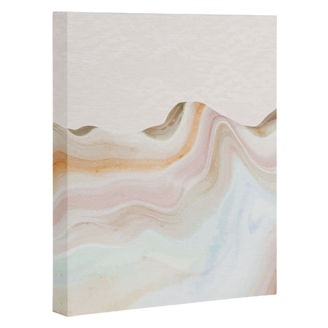 Marta Barragan Camarasa Marbling Mountains Art Canvas