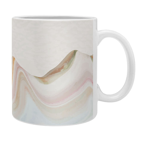 Marta Barragan Camarasa Marbling Mountains Coffee Mug