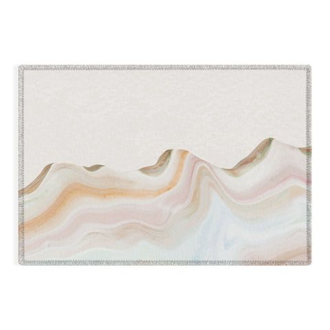 Marta Barragan Camarasa Marbling Mountains Outdoor Rug
