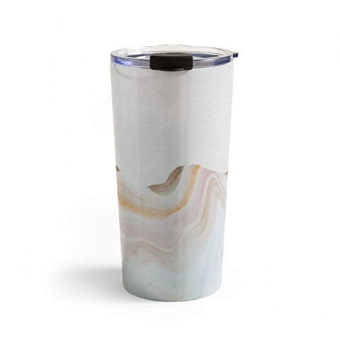 Marta Barragan Camarasa Marbling Mountains Travel Mug