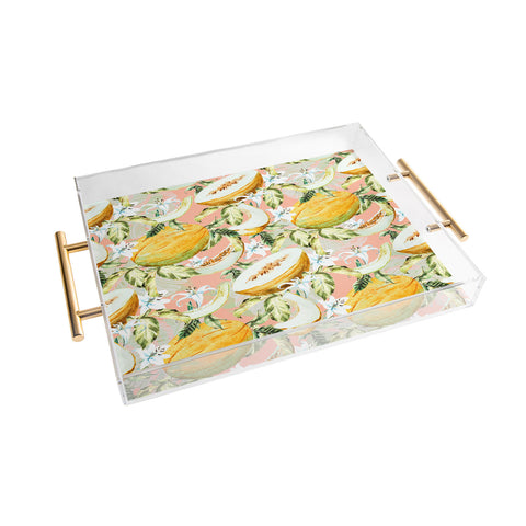 Marta Barragan Camarasa Melon pattern Acrylic Tray