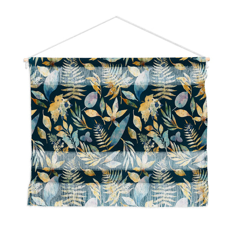 Marta Barragan Camarasa Midnight foliage bliss D Wall Hanging Landscape