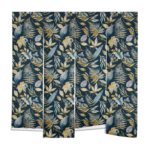 Marta Barragan Camarasa Midnight foliage bliss D Wall Mural