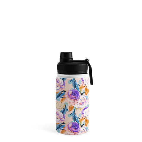 Marta Barragan Camarasa Mini dolphins in the florals P Water Bottle