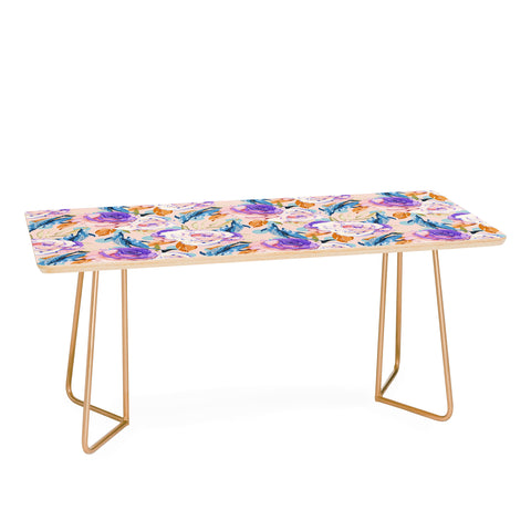 Marta Barragan Camarasa Mini dolphins in the florals P Coffee Table