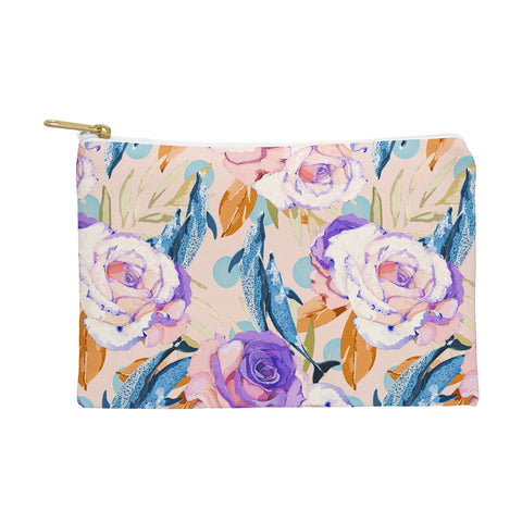 Marta Barragan Camarasa Mini dolphins in the florals P Pouch