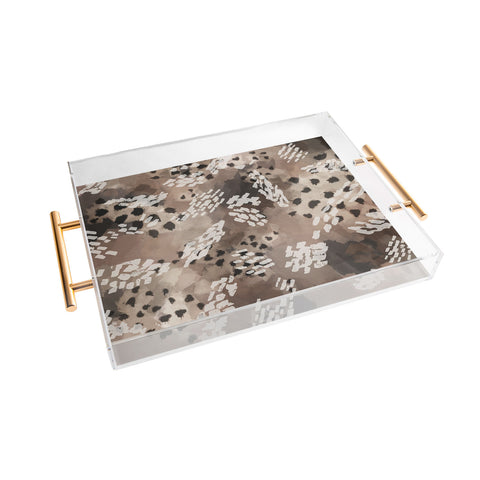 Marta Barragan Camarasa Modern animal print 75 Acrylic Tray