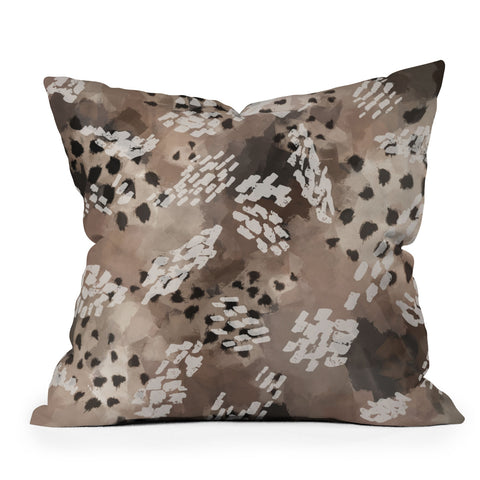 Marta Barragan Camarasa Modern animal print 75 Outdoor Throw Pillow