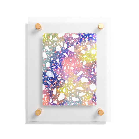 Marta Barragan Camarasa Modern colorful terrazzo 03 Floating Acrylic Print